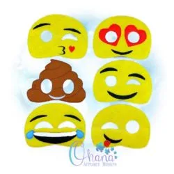 Emotions Pretend Mask Set