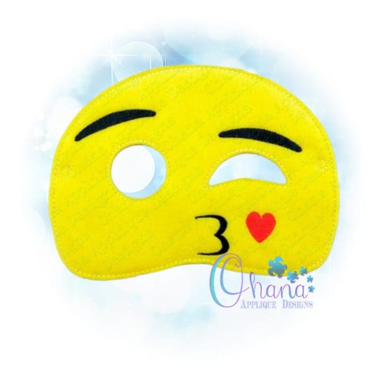 Wink Kiss Emotion Mask
