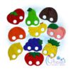 Fruit Pretend Mask Set