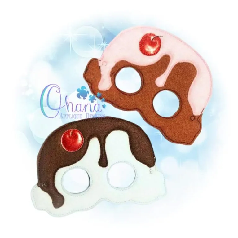 Ice Cream Pretend Mask