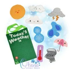 Kawaii Weather Busy Bag