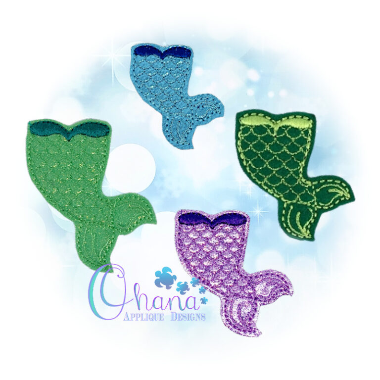 Mermaid Tail Feltie