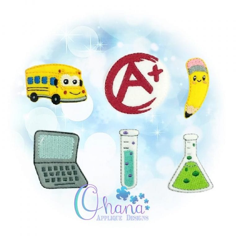 School Feltie Set