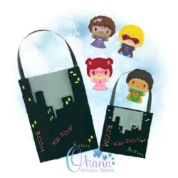 Super Hero Finger Puppet Set