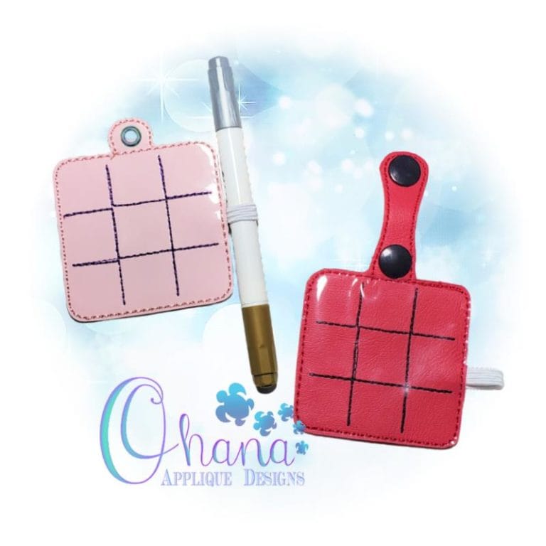 Tic Tac Toe Key Chain