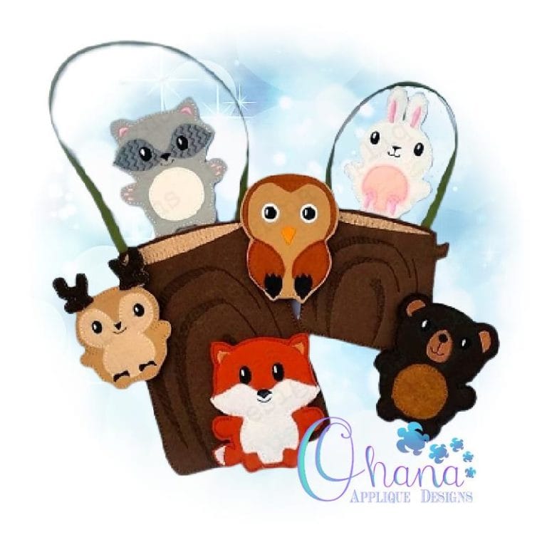 Forest Friends Finger Puppets