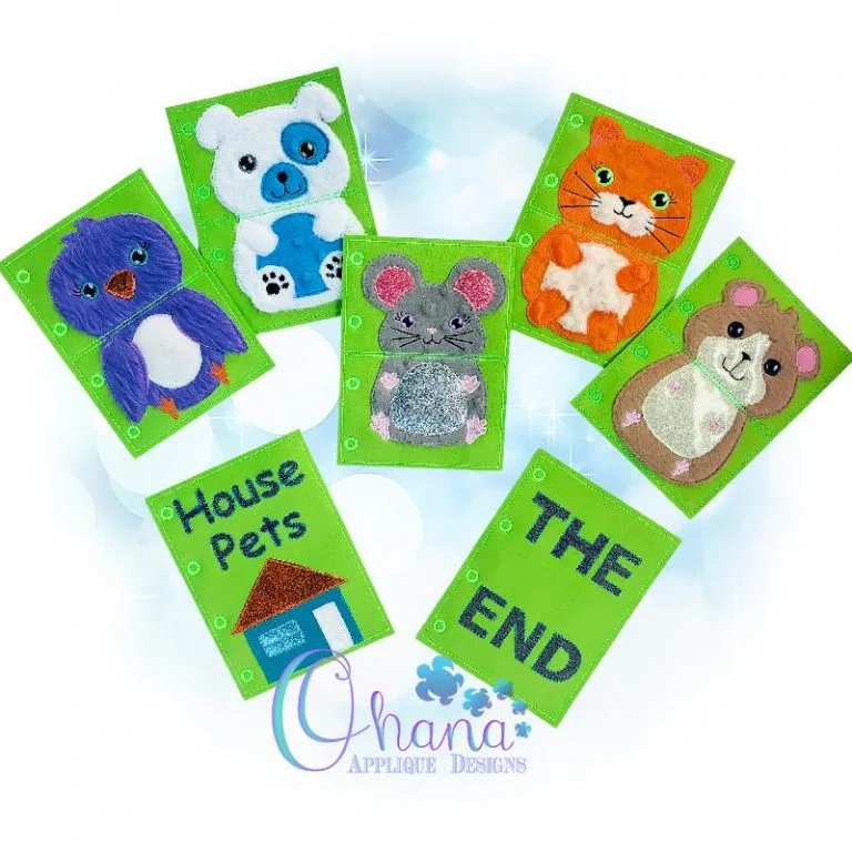 House Pets Quiet Book