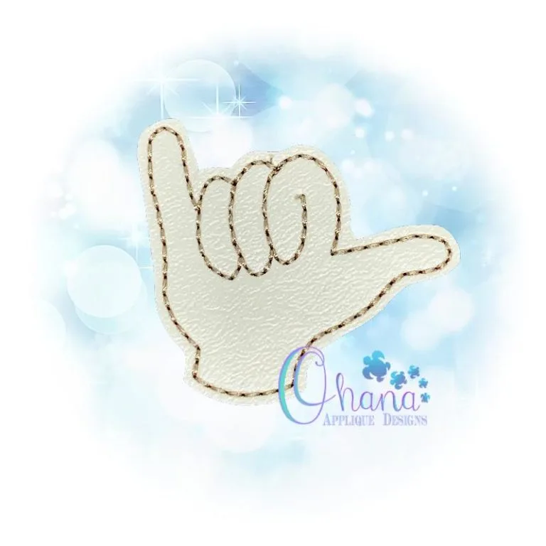 Shaka Hang Ten Feltie