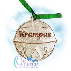 Krumpus Bell Christmas Ornament