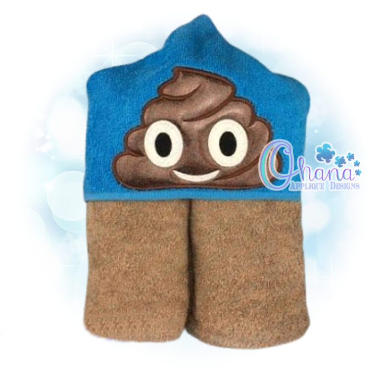 Poop Emotion Applique