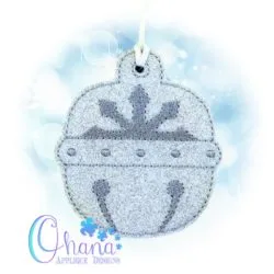 Snowflake Bell Christmas Ornament