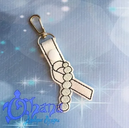 Lung Cancer Awareness Ribbon Snap Tab