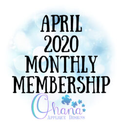 OAD April Monthly Membership 800