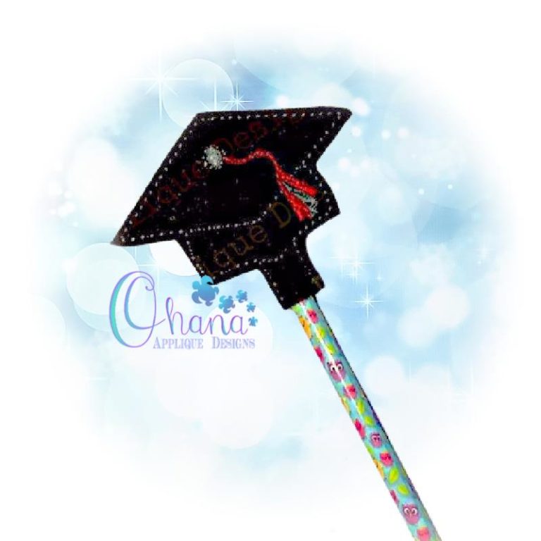 Graduation Cap Pencil Topper