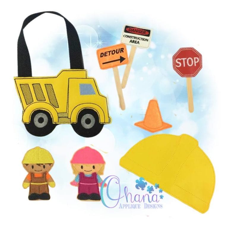 Construction Finger Puppet Set