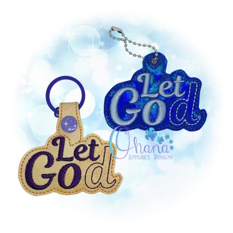 Let Go Key Chain