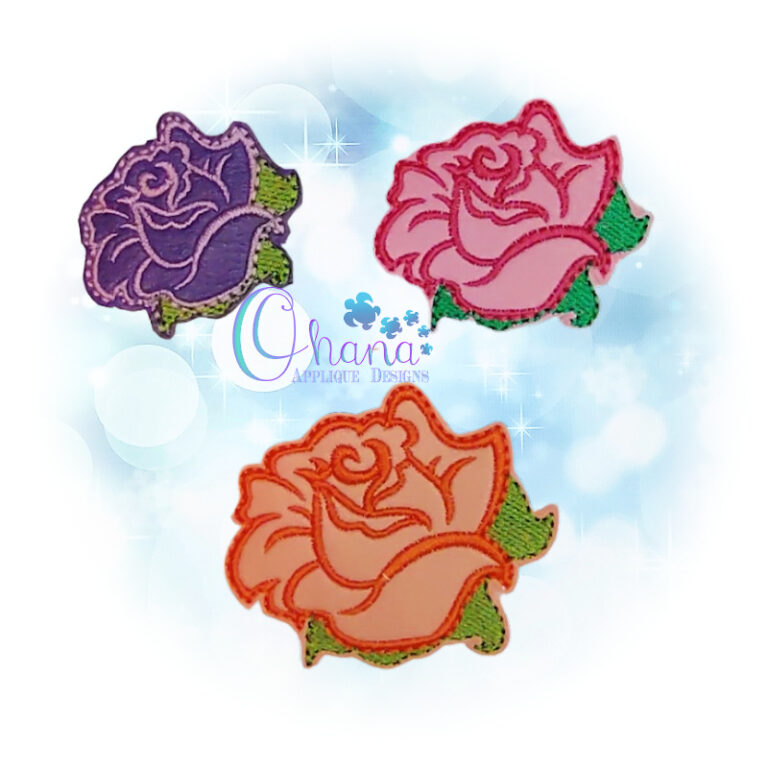 Blooming Rose Feltie
