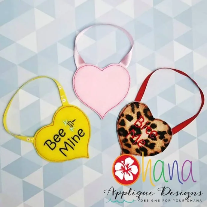 Heart BLANK Goodie Bag Heart BLANK Goodie Bag