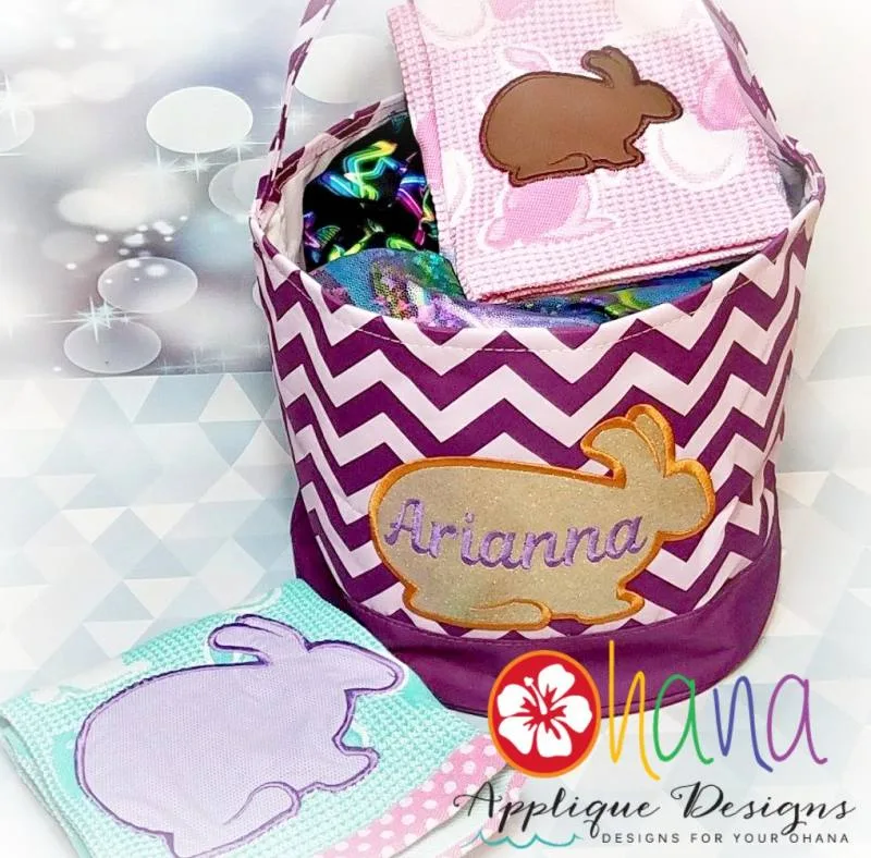 Bunny Outline Applique