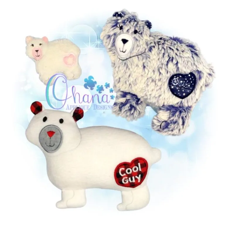 Polar Bear Stuffie Plushie