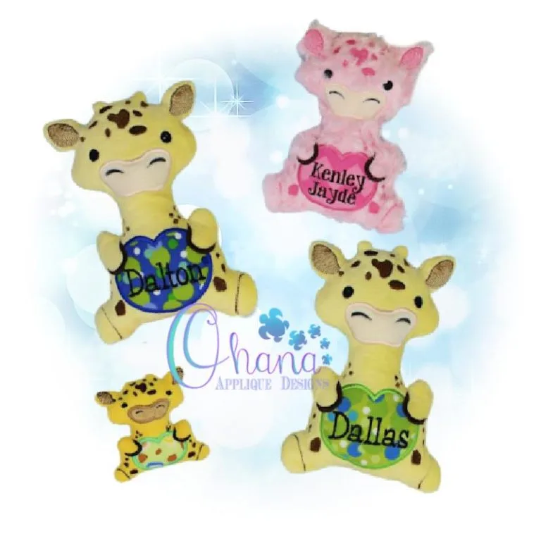 Ginger Giraffe Stuffie
