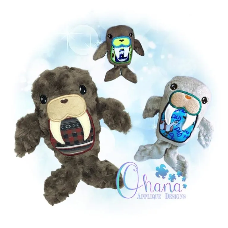 Wally and Wanda Walrus Stuffie