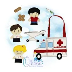 Emergency Finger Puppet Set