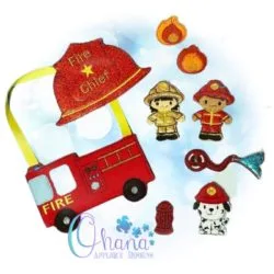 Firefighter Finger Puppet Set