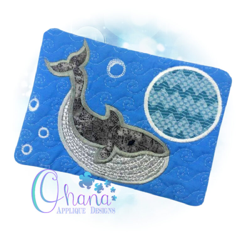 Whale Mug Rug