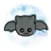 Happy Bat Feltie Embroidery