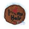 Hair Pick Feltie Embroidery