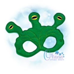 Alien Pretend Mask Embroidery