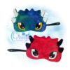 Dragon Sleeper Mask Embroidery