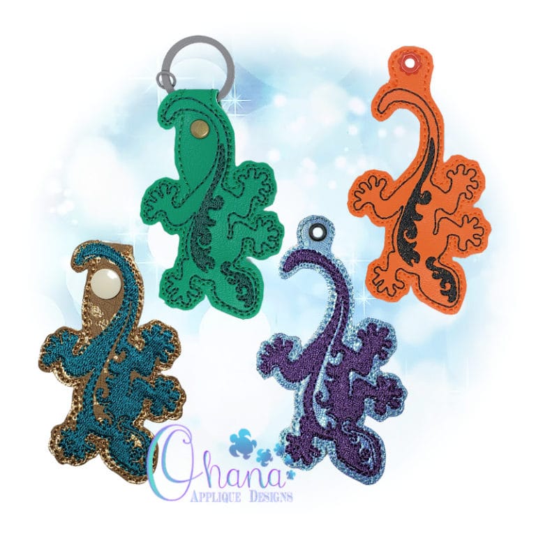 Lucky Gecko Key Chain