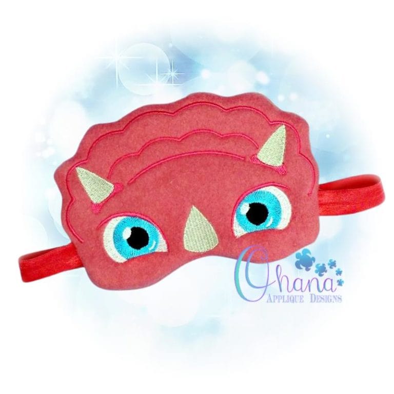 Triceratops Sleep Mask