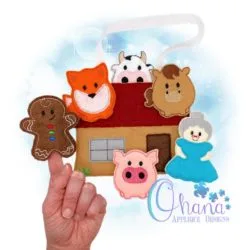 Gingerbread Story Finger Puppets