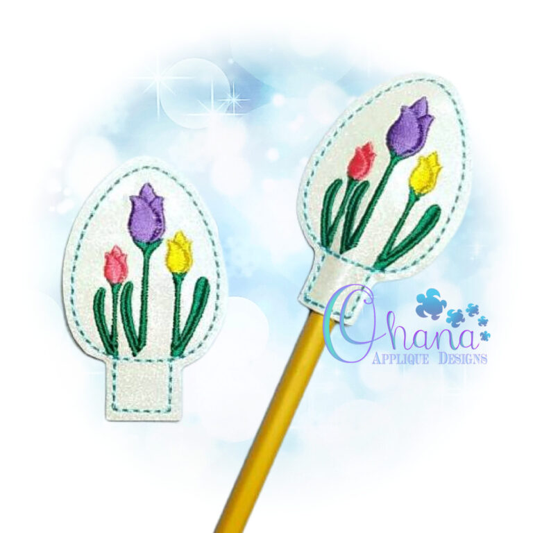 Tulip Egg Pencil Topper