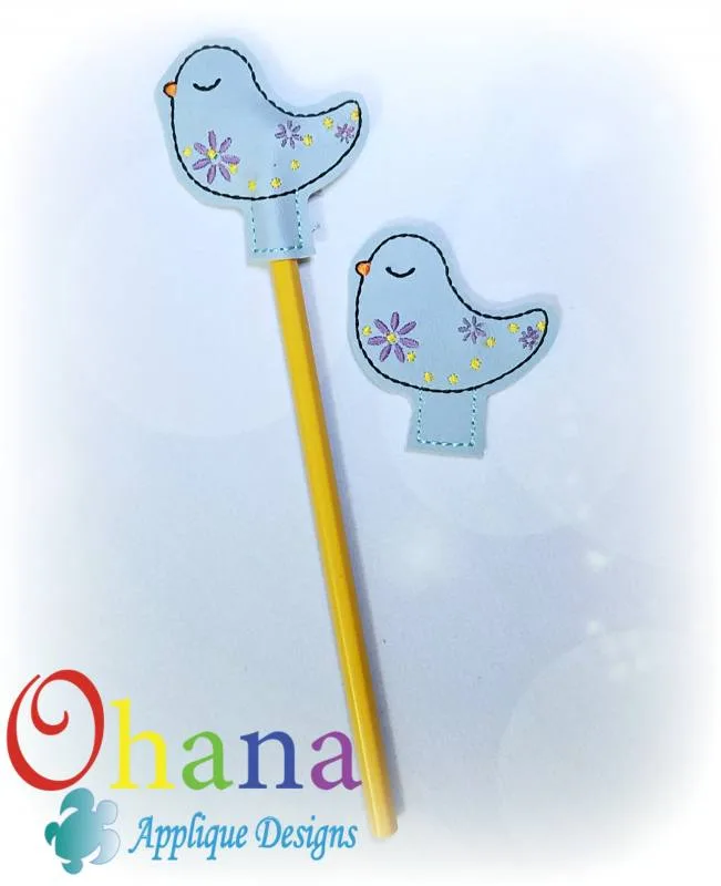 Spring Bird Pencil Topper (PT)
