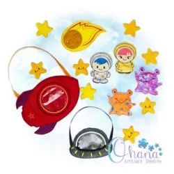 Space Finger Puppets