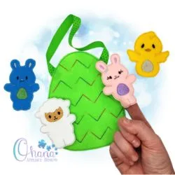 Spring Animal Finger Puppets