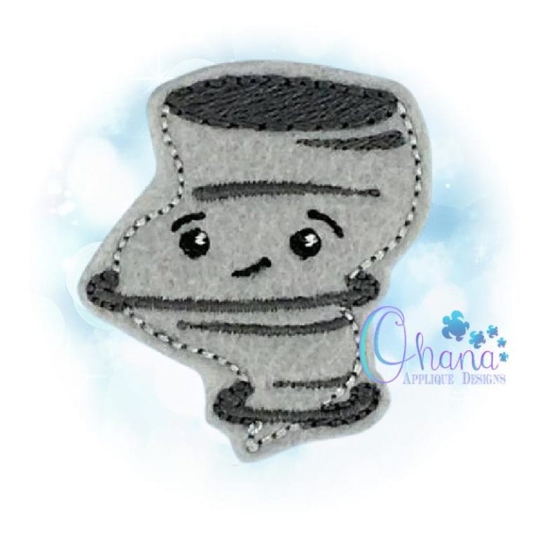 Tornado Feltie Embroidery Design