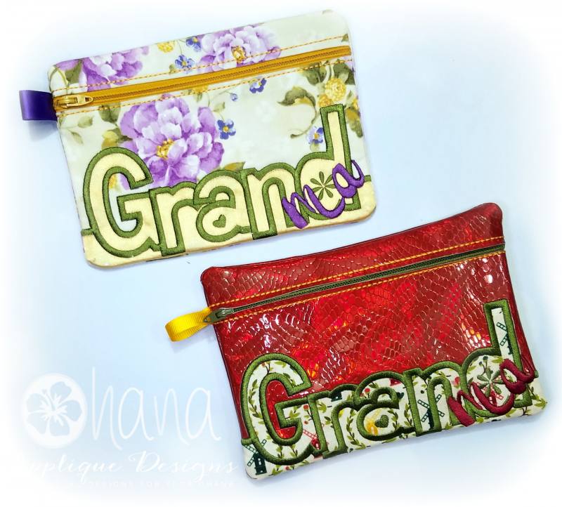 Grand-Ma (Grandma) Zipper Bag