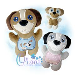 Dash Dog Stuffie Embroidery