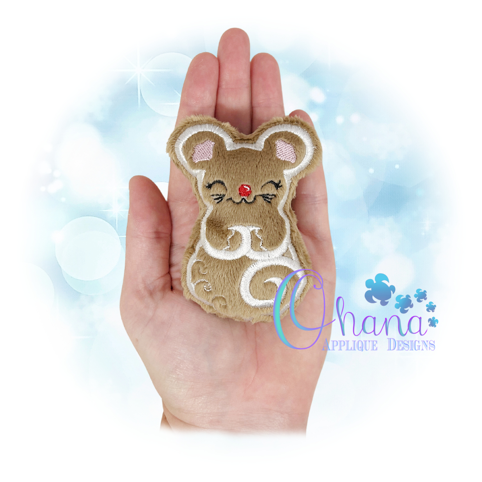 OAD Gingerbread Mouse Stuffie 2000 copy 2