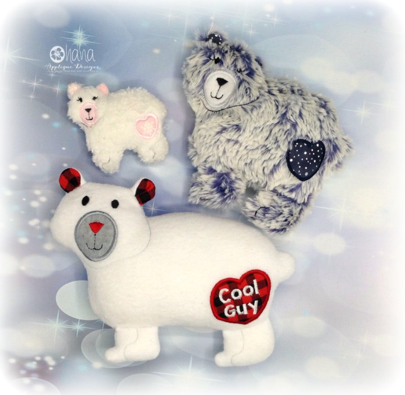 polar bear stuffie