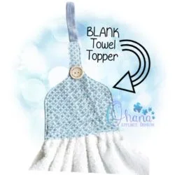 Blank Towel Topper Pattern