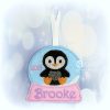 Christmas Globe penguin72