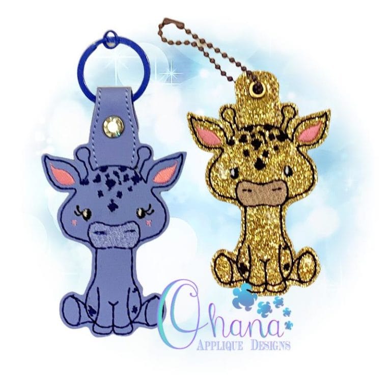 Baby Giraffe Key Chain