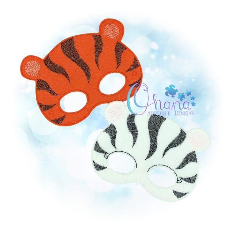 Tiger 2 Pretend Mask
