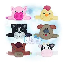 Farm Animal Mask Band